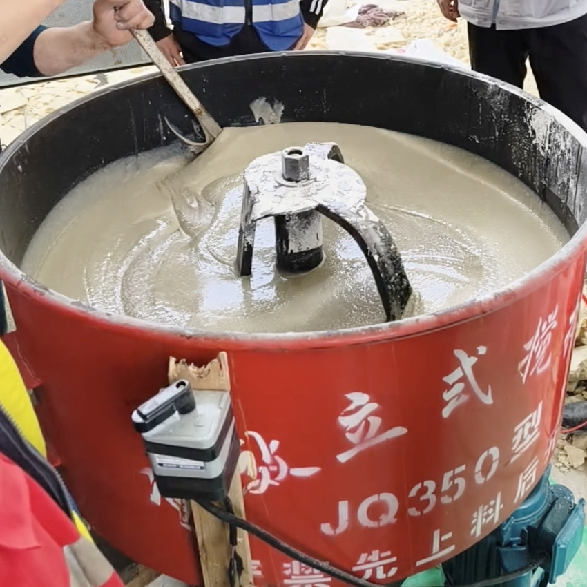 岐山汽轮机余热压缩机导热油设备底座耐高温环氧树脂灌浆料